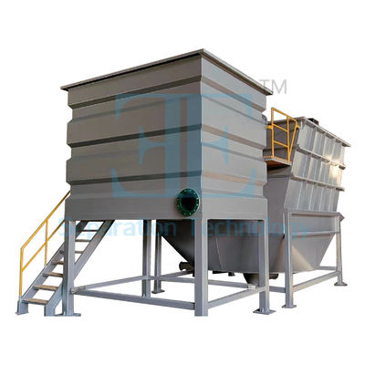 2.2kw Lamella наклонный пластиновый очиститель 20000L/h Lamella очистка сточных вод