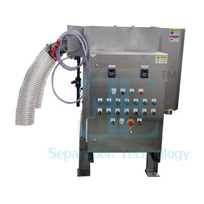 12000L/h отводнительная винтовая пресса 40kg/h многопластинная винтовая пресса