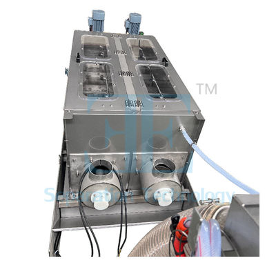 12000L/h отводнительная винтовая пресса 40kg/h многопластинная винтовая пресса