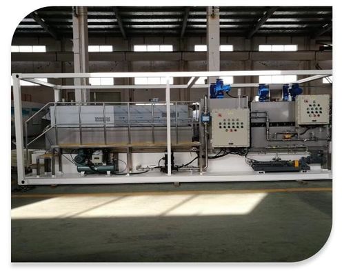 12000L/h отводнительная винтовая пресса 40kg/h многопластинная винтовая пресса