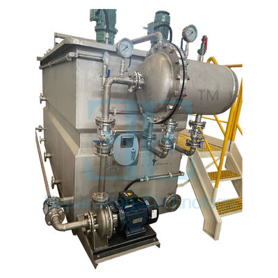 DAF очистка воды 50L/H Система флотации растворенного воздуха для очистки сточных вод