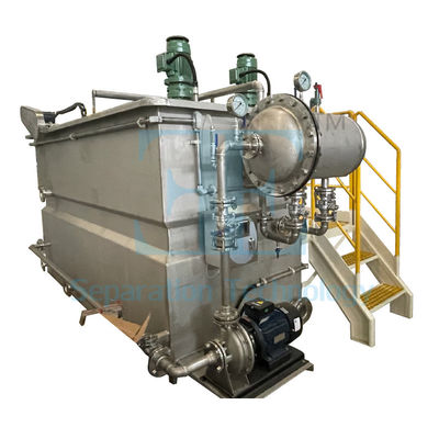 DAF очистка воды 50L/H Система флотации растворенного воздуха для очистки сточных вод