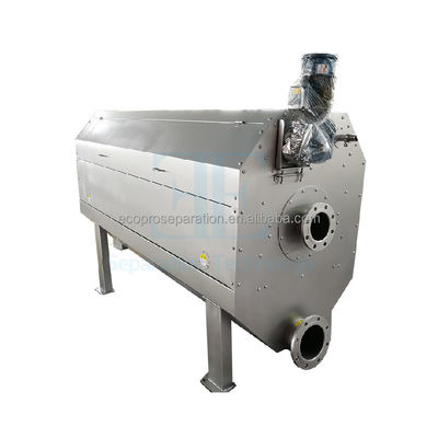 85L/H Внутреннее питание вращающийся барабанный экран SUS304 0,75kw вращающийся барабанный экран