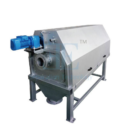 Скрин для фильтрации входных фланцев на барабанах DN150 SUS304 Rotary Drum Fine Screen