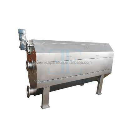 Скрин для фильтрации входных фланцев на барабанах DN150 SUS304 Rotary Drum Fine Screen
