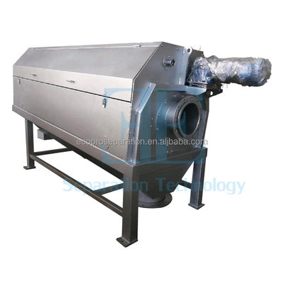 Скрин для фильтрации входных фланцев на барабанах DN150 SUS304 Rotary Drum Fine Screen