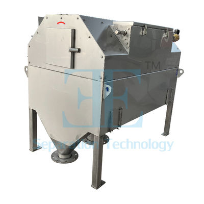 Скрин для фильтрации входных фланцев на барабанах DN150 SUS304 Rotary Drum Fine Screen