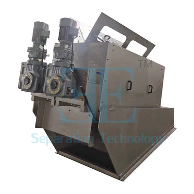Промышленная винтовая прессовая машина для обезвоживания ила 10-150 м3/ч