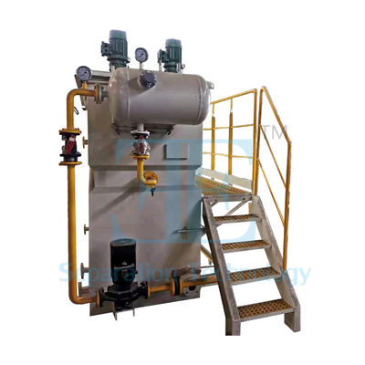Ecopro DAF System Dissolved Air Flotation Machine with 5m3/H Capacity 0.55kw Air Compressor and 3kw Dissolved Pump Power for Industrial Waste Water Treatment